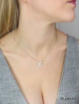 Naszyjnik złoty celebrytka 585 skrzydła ✓Złote Naszyjniki Damskie w Sklepie z Biżuterią zegarki-diament.pl✓ Piękne i Eleganckie Naszyjniki dla Kobiet✓ Prawdziwe Złoto ✓2.JPG